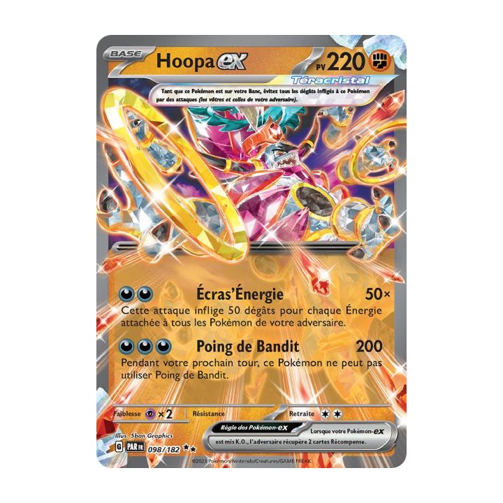 Hoopa ex - 098/182 - Faille Paradoxe