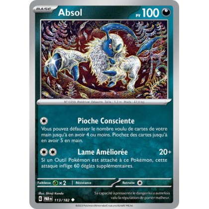 Absol - 113/182 - Faille Paradoxe