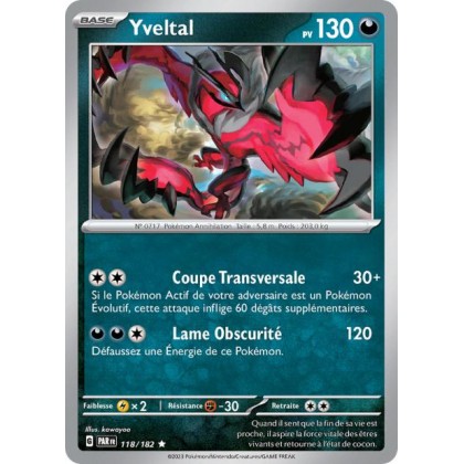 Yveltal - 118/182 - Faille Paradoxe