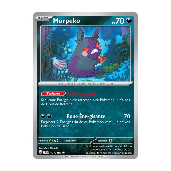 Morpeko - 121/182 - Faille Paradoxe