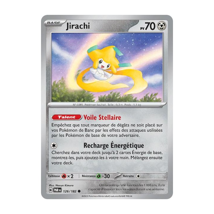 Jirachi - 126/182 - Faille Paradoxe