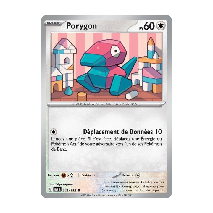 Porygon - 142/182 - Faille Paradoxe