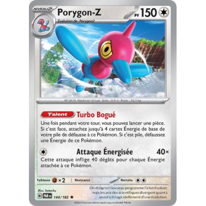 Porygon-Z - 144/182 - Faille Paradoxe