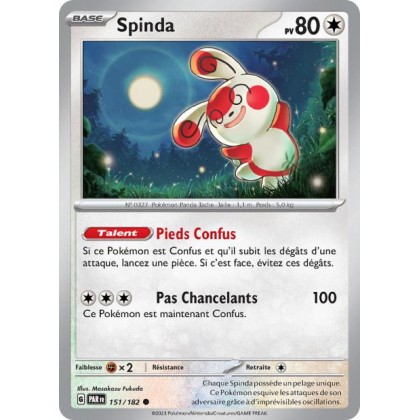 Spinda - 151/182 - Faille Paradoxe