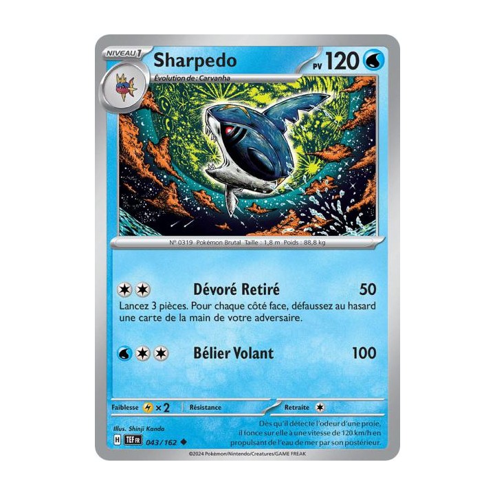 Sharpedo - 043/162