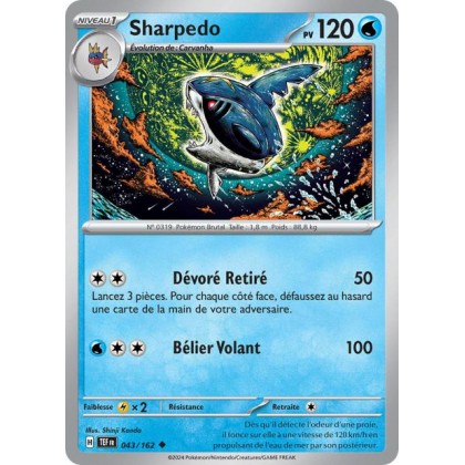 Sharpedo - 043/162