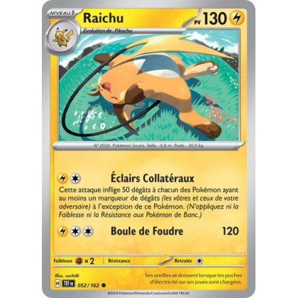 Raichu - 052/162