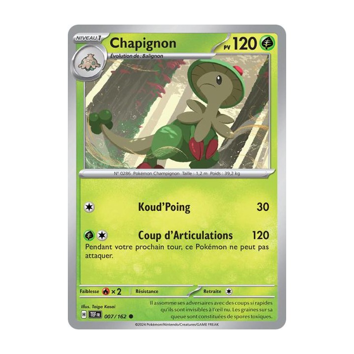 Chapignon - 007/162 *Reverse*