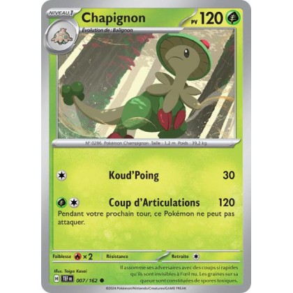 Chapignon - 007/162 *Reverse*