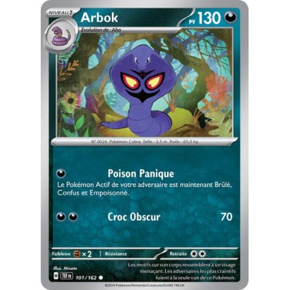 Arbok - 101/162 *Reverse*