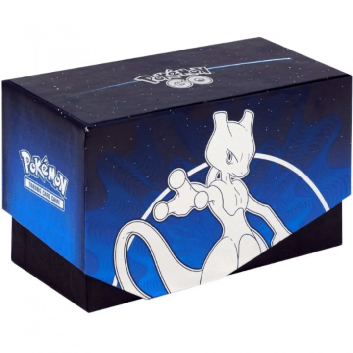 Pokémon - Boite de Rangement - Deck case Mewtwo EB10.5 Pokemon Go + 4 Séparateurs