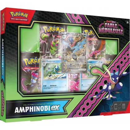 Coffret Collection Illustration Spéciale - EV06.5 - Fable Nébuleuse : Amphinobi-ex - Pokémon