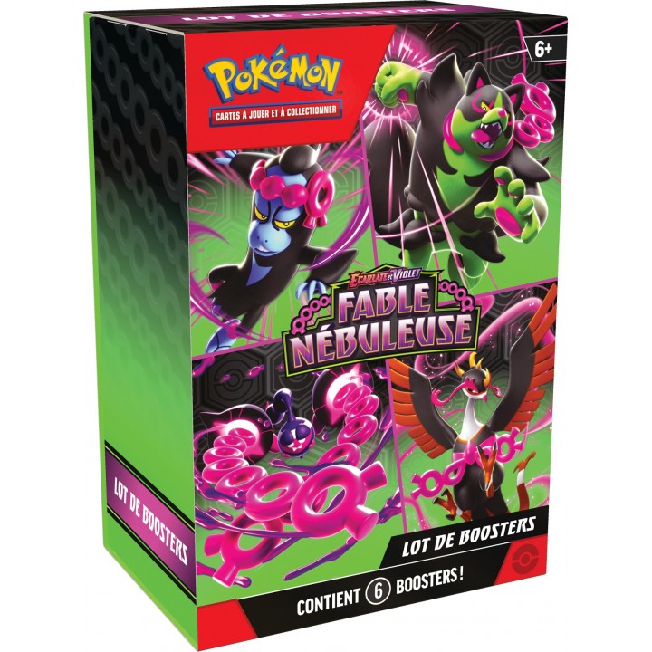 Coffret Bundle Booster - EV06.5 - Fable Nébuleuse - Pokémon