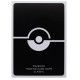 Pokémon TCG - 60 Protège-cartes Standard Pokémon Trading Card Game Classic - Noir