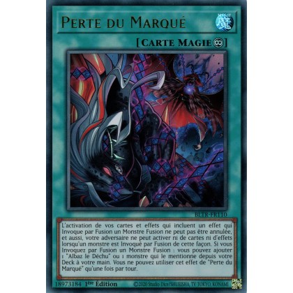 Perte du Marqué - BLTR-FR110