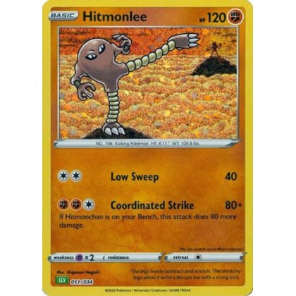 Kicklee / Hitmonlee - 011/034