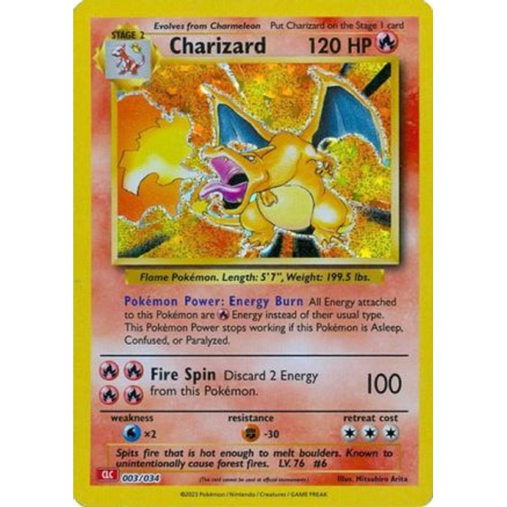 Dracaufeu / Charizard - 003/034