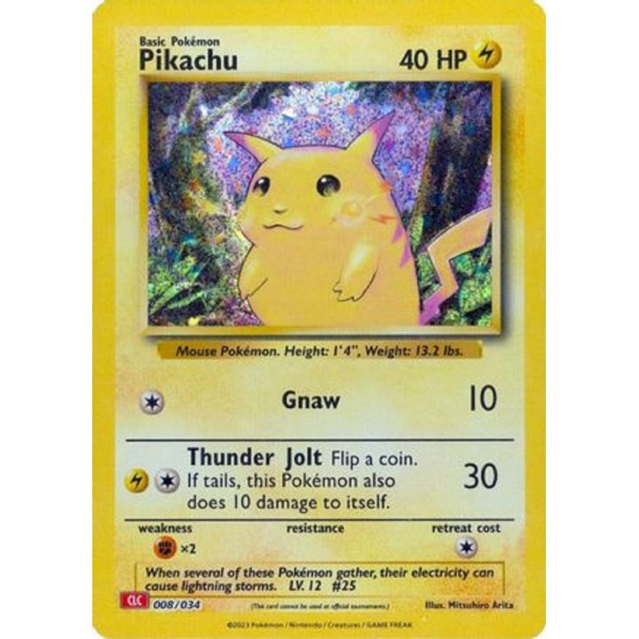 Pikachu - 008/034