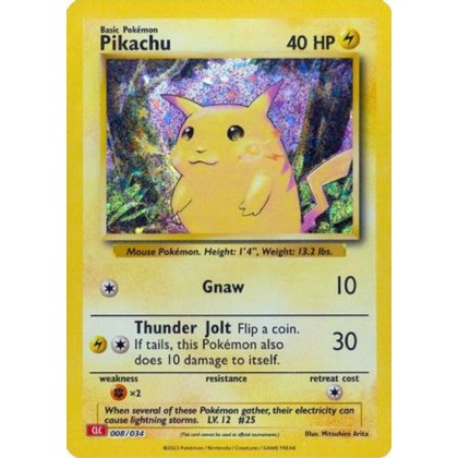 Pikachu - 008/034