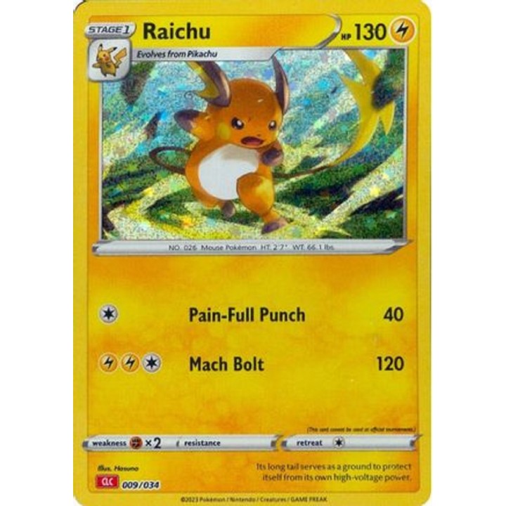 Raichu - 009/034