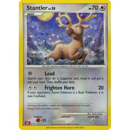 Cerfrousse Lv.28 / Stantler Lv.28 - 016/034