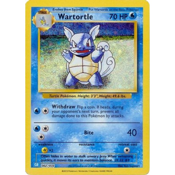 Carabaffe / Wartortle - 002/034