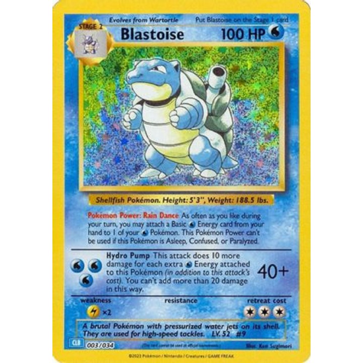 Tortank / Blastoise - 003/034