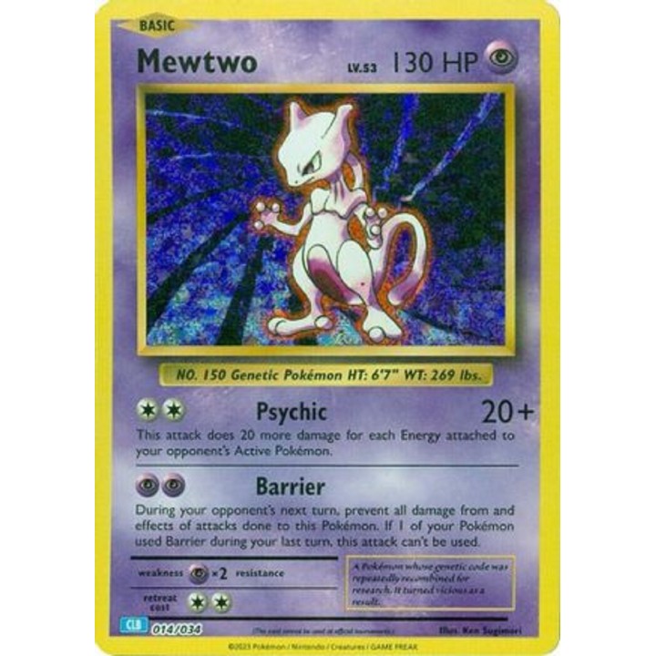 Mewtwo - 014/034