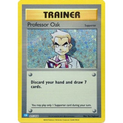 Professeur Chen / Professor Oak - 025/034