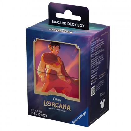 Deck Box - Lorcana - Aladdin - Ciel Scintillant - Disney Lorcana