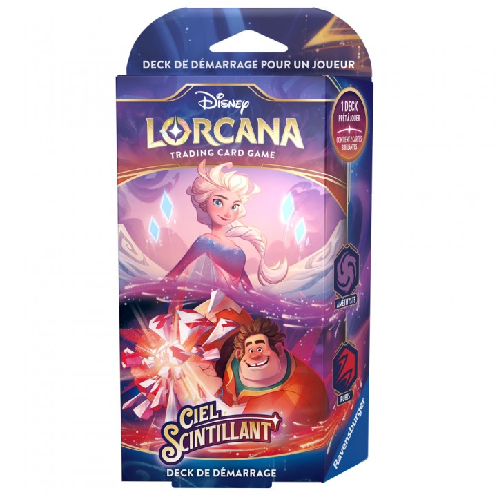 Lorcana - Deck de Démarrage - Ciel Scintillant - Elsa et Ralph