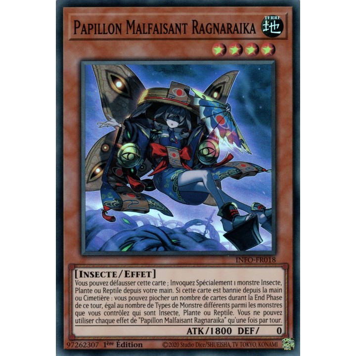 Papillon Malfaisant Ragnaraika - INFO-FR018