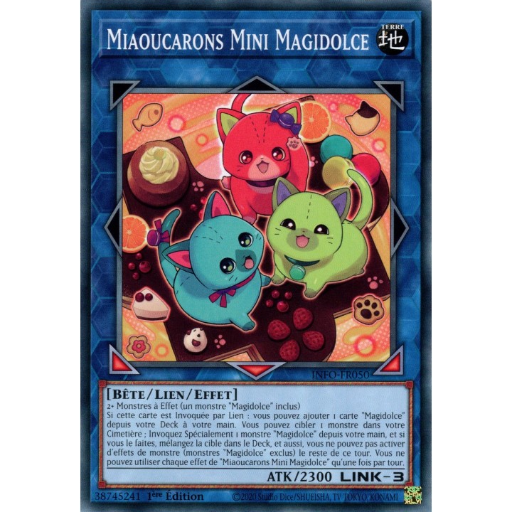 Miaoucarons Mini Magidolce - INFO-FR050