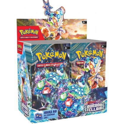 Pokémon - Écarlate et Violet 07 - Couronne Stellaire - Display 36 Boosters