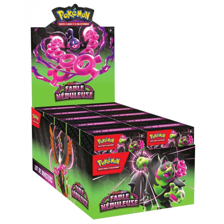 Pokémon - Display de 10 Lot de boosters / Bundle EV06.5 : Écarlate et Violet - Fable Nébuleuse