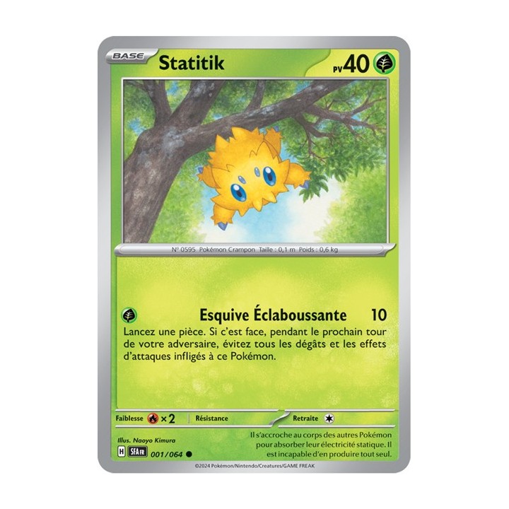 Statitik - 001/064 - Pokémon - Fable Nébuleuse