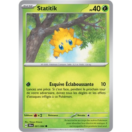 Statitik - 001/064 - Pokémon - Fable Nébuleuse