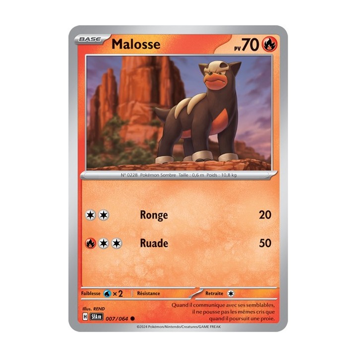 Malosse - 007/064 - Pokémon - Fable Nébuleuse