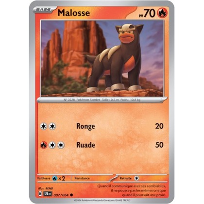 Malosse - 007/064 - Pokémon - Fable Nébuleuse