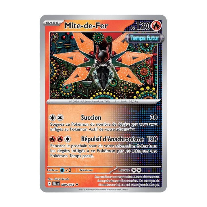 Mite-de-Fer - 009/064 - Pokémon - Fable Nébuleuse