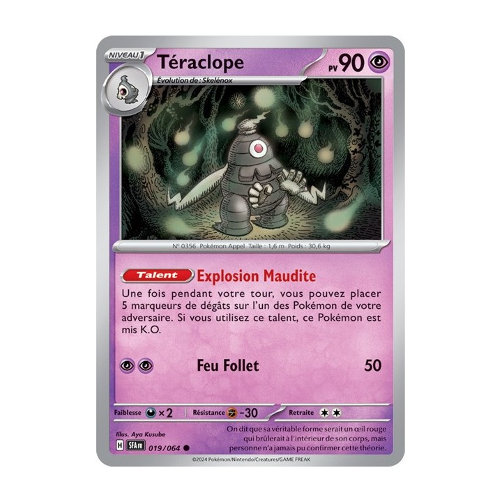 Téraclope - 019/064 - Pokémon - Fable Nébuleuse