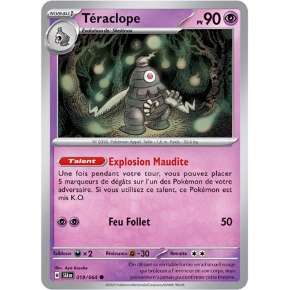 Téraclope - 019/064 - Pokémon - Fable Nébuleuse