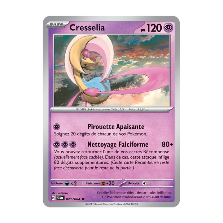 Cresselia - 021/064 - Pokémon - Fable Nébuleuse