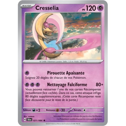 Cresselia - 021/064 - Pokémon - Fable Nébuleuse