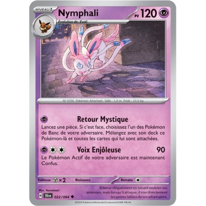 Nymphali - 022/064 - Pokémon - Fable Nébuleuse