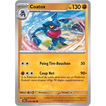 Coatox - 024/064 - Pokémon - Fable Nébuleuse