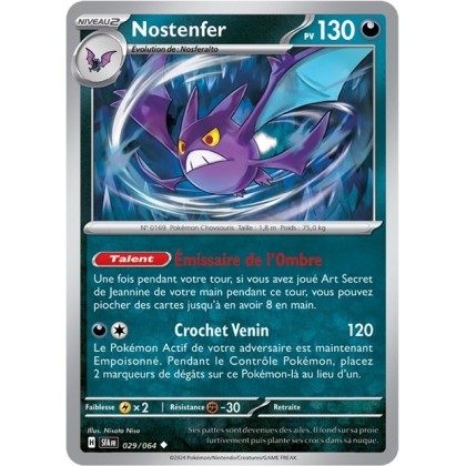 Nostenfer - 029/064 - Pokémon - Fable Nébuleuse