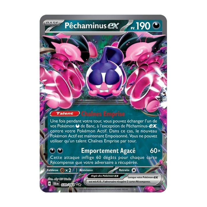 Pêchaminus ex - 039/064 - Pokémon - Fable Nébuleuse