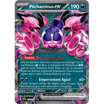 Pêchaminus ex - 039/064 - Pokémon - Fable Nébuleuse