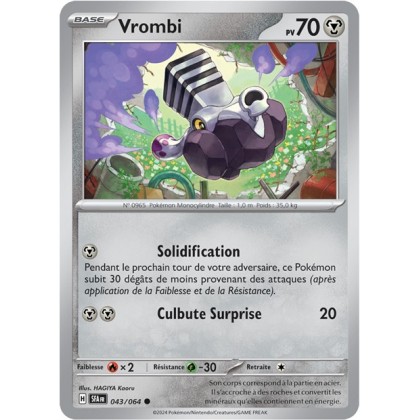 Vrombi - 043/064 - Pokémon - Fable Nébuleuse